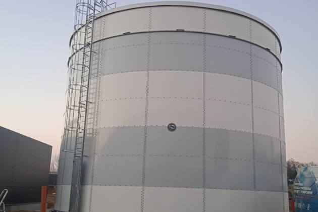 Fire protection water storage tanks